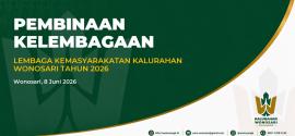 PENGUKUHAN LEMBAGA KEMASYARAKATAN